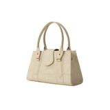 Elegant Textured Fawn Handbag